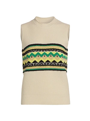 Chalet Wool-Cashmere Sweater Vest