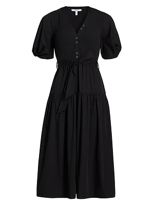 Natalia Mixed Media Dress