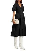 Natalia Mixed Media Dress