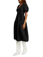 Natalia Mixed Media Dress