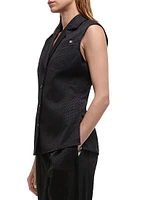 Modest Monogram Sleeveless Vest
