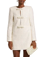 Blouclé Tie Minidress