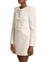 Blouclé Tie Minidress