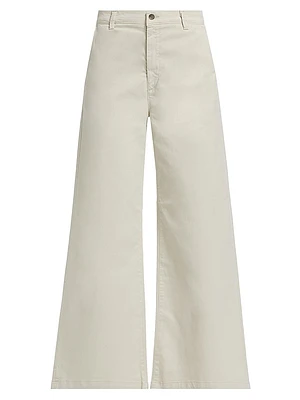 Caden Mid-Rise Wide-Leg Pants