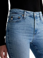 Mari Straight-Leg Crop Jeans