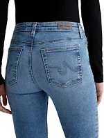 Mari Straight-Leg Crop Jeans