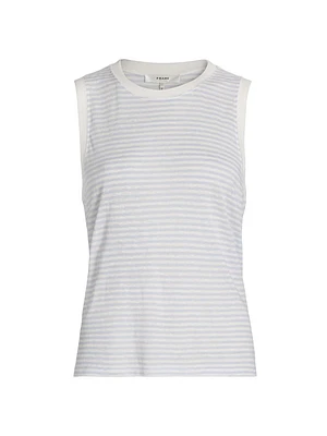 Linen Muscle T-Shirt