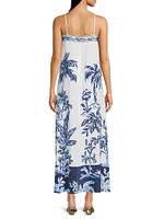 Jesslyn Silk Maxi Slip Dress
