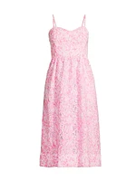Allarie Cotton Midi-Dress