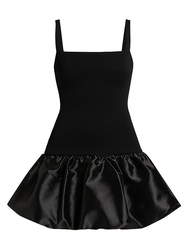 Petunia Milano-Stitch Bubble Minidress