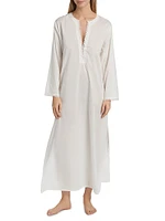 Valentina Lace-Trimmed Kaftan Nightie