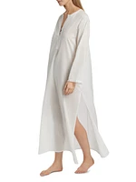 Valentina Lace-Trimmed Kaftan Nightie