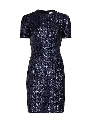 Sequined T-Shirt Minidress