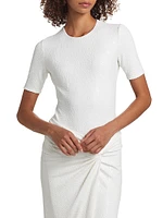 Sequined Matte Jersey Bodysuit