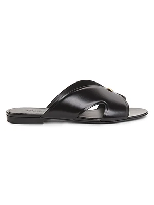 Vera Leather Mule Sandals