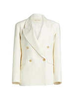 Antonella Silk & Wool Blazer
