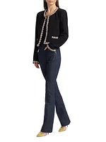 Penelope Sunburst Crepe Jacket