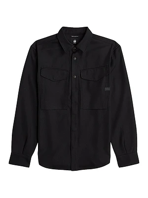 Cargo Pocket Twill Shirt