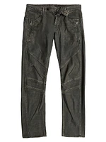 Moto Cross 3D Zip Jeans