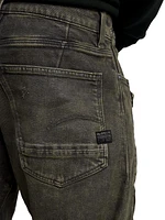 Moto Cross 3D Zip Jeans