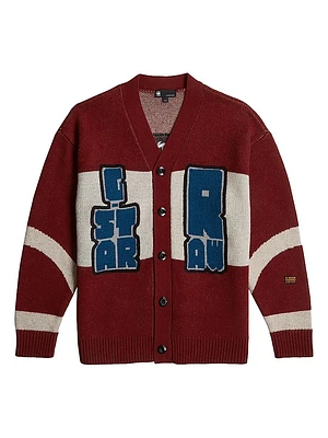 Holiday Relaxed-Fit Cardigan
