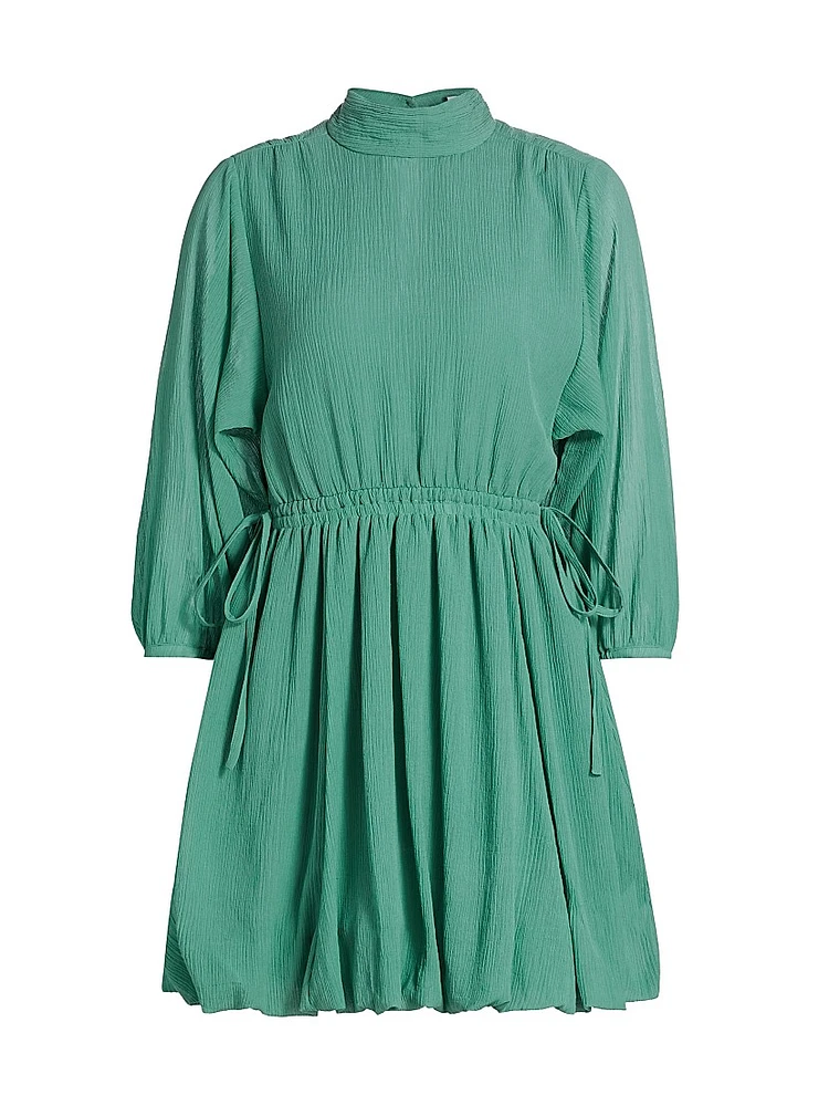 Alex Bubble-Hem Minidress