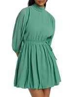 Alex Bubble-Hem Minidress