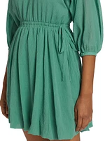 Alex Bubble-Hem Minidress