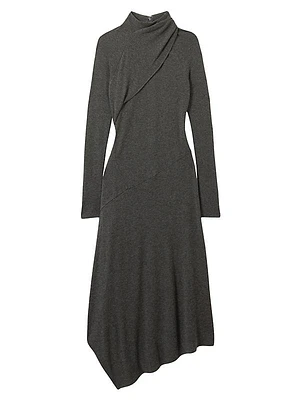 Caitlyn Asymmetric Midi-Dress