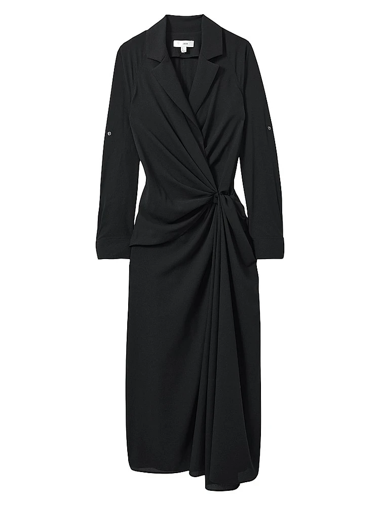 Whitney Wrap Midi-Dress