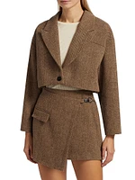 Camala Wool Crop Jacket