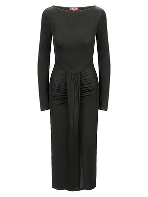 Gres Draped Midi-Dress