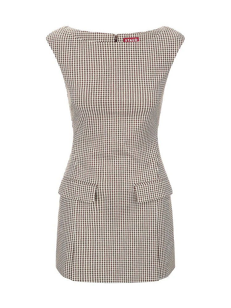 Walker Micro Gingham Minidress