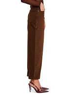 Marbel Mid Rise Barrel Jeans
