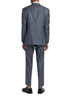 Micro Houndstooth Classic-Fit Wool Suit