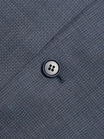 Micro Houndstooth Classic-Fit Wool Suit