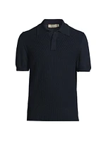 Knit Polo Shirt