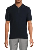 Knit Polo Shirt