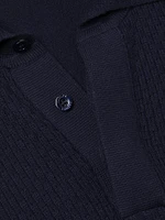 Knit Polo Shirt