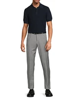 Knit Polo Shirt