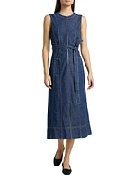 Marci Denim Midi-Dress