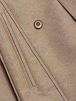 High-Rise Pleated Wide-Leg Pants