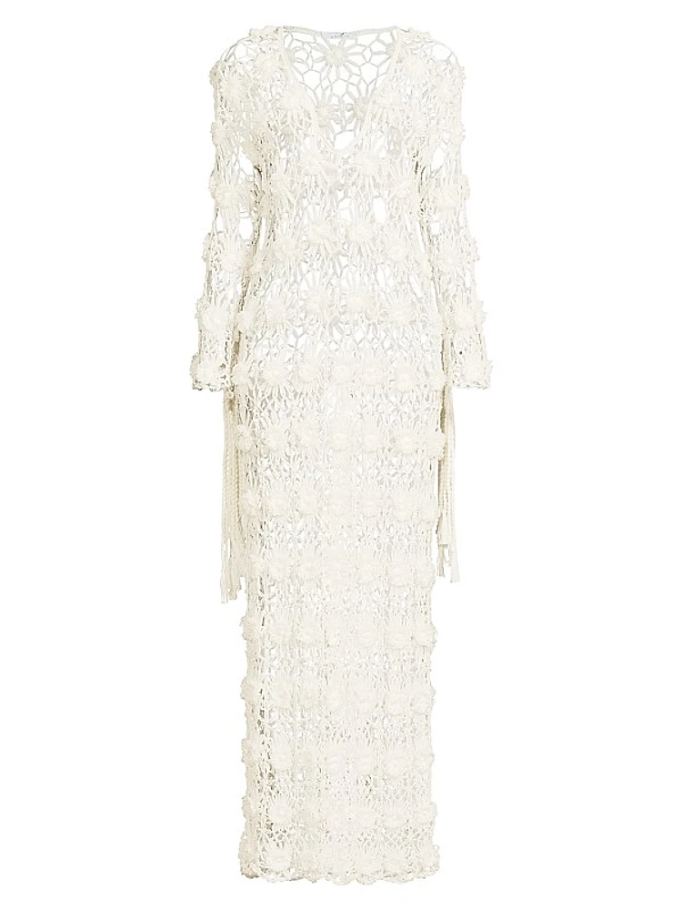 Luna Crochet Cover-Up Dress