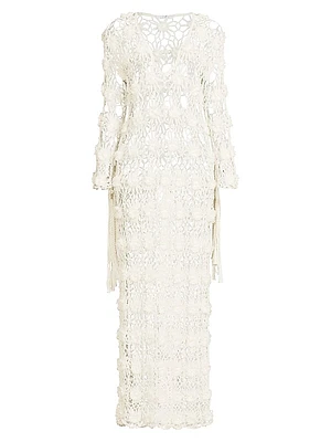 Luna Crochet Cover-Up Dress