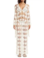 Luna Crochet Cover-Up Dress