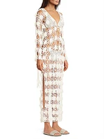Luna Crochet Cover-Up Dress
