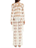 Luna Crochet Cover-Up Dress