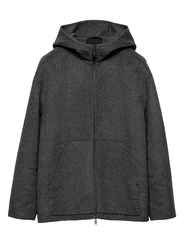 Wool Hoodie Jacket