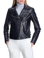 Lambskin Biker Jacket