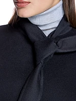 Loro Piana Cashmere Cape with Fur Pockets